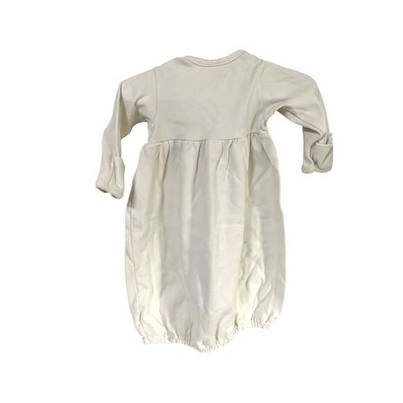 Girls Infant Baby Size 0 9 Months Pull Over Sleeper Sleep Sack Long Sleeve Off W - Picture 3 of 3